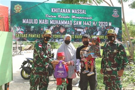 Peringati Maulid Nabi Muhammad Saw 1442 H Satgas Yonif Mr 413 Kostrad