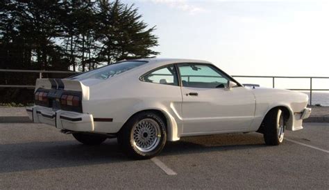 Oxford White 1978 Ford Mustang Ii King Cobra Hatchback