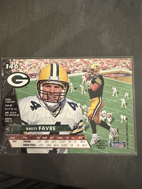 Fleer Ultra Brett Favre Ebay