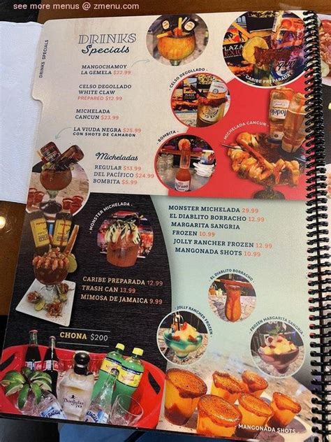 Online Menu of Plaza Mexico Restaurant, Lakeland, Florida, 33813 - Zmenu