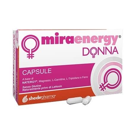 Shedir Pharma Miraenergy Donna Integratore Capsule Para Farmacia