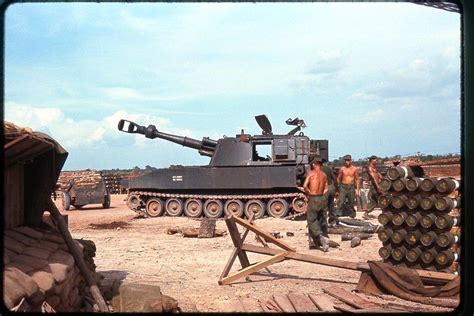 155mm Sp Howitzer Artillery Vietnam