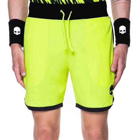 Hydrogen Tech Men S Tennis Short Neonyellow