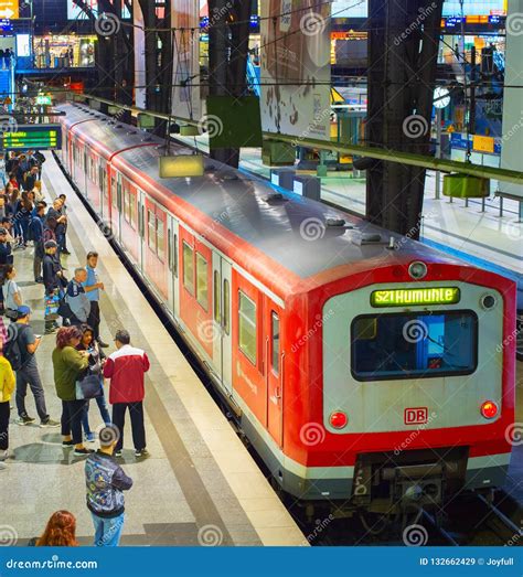 Hamburg Central Railway Station Germany Editorial Stock Image - Image