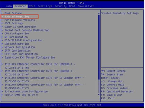 IC OS Installation UEFI Configuration Gen2 Supermicro Internet