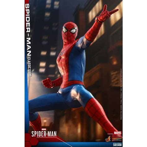 Classic Suit Spider Man Sixth Scale Figure Hot Toys Nerdup Collectibles