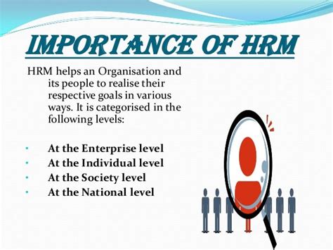 Hrm Definition Importance And Internal Sources