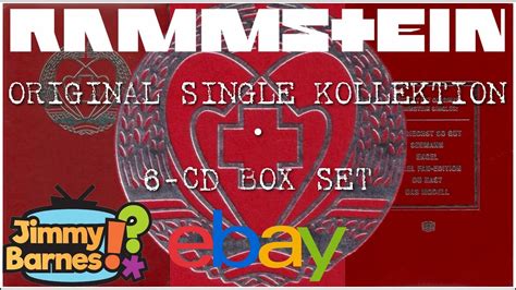 Unboxing Rammstein Original Single Kollektion 6 CD Boxset From EBay