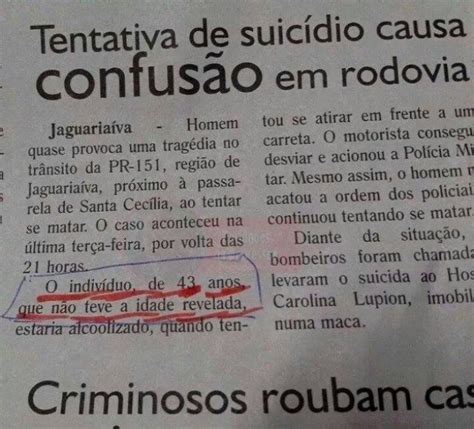 31 Notícias Mais Engraçadas E Confusas Do Jornalismo Brasileiro Giro