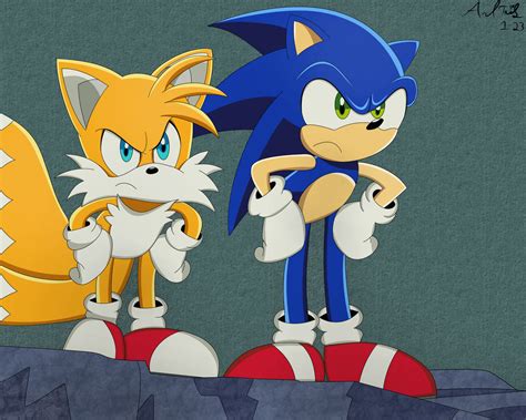 IDW Sonic and Tails angry redraw (Sonic X style) by AndTails1 on DeviantArt