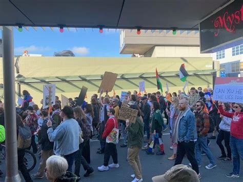 Wellington Scoop Protest March Against Public Service Cuts