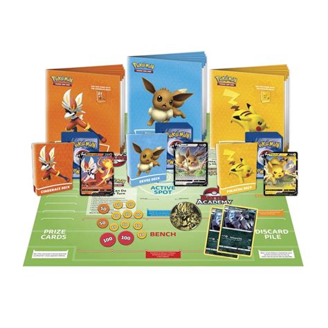 Pok Mon Trading Card Game Battle Academy Cinderace V Pikachu V