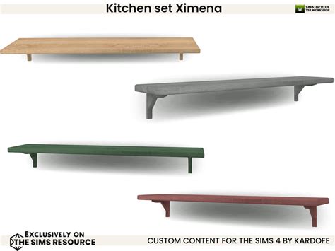 The Sims Resource Kitchen Set Ximena