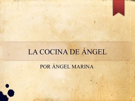 Calaméo La cocina de Ángel