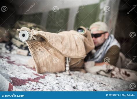 Navy Seal Sniper stock photo. Image of marksman, seal - 60780674