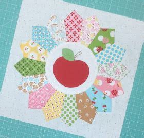 Bee In My Bonnet Sweetie Pie Sew Along Week Six Apple Pie Block