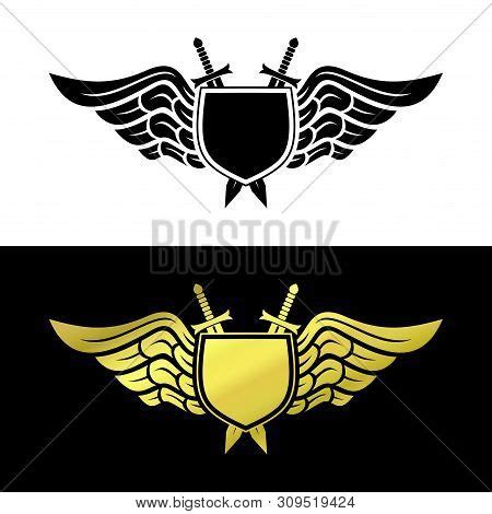 Shield Wing Logo Vector & Photo (Free Trial) | Bigstock