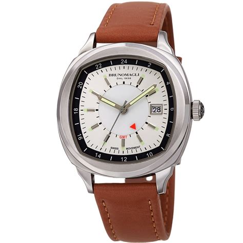 Bruno Magli Enzo Quartz White Dial Mens Watch 26191321su