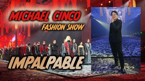 Michael Cinco Fashion Show The Impalpable Dream Of Espa A Youtube