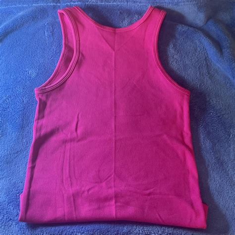 Hot Pink Tank Top Size S Depop
