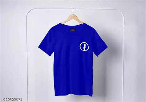 Tree Half Sleeve Round Neck T Shirt For Men