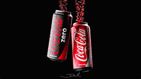 Render 3d Coca Cola On Behance