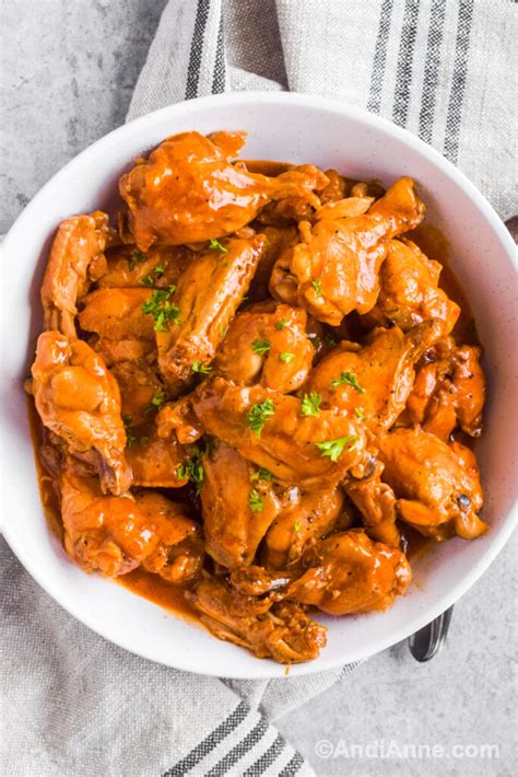 Slow Cooker Barbecue Chicken Wings