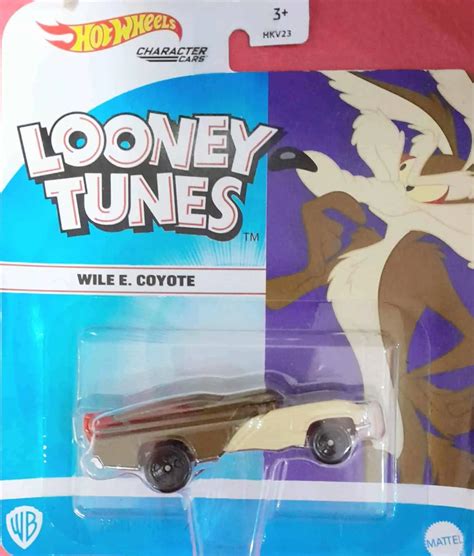 Embalagem Danificada Hot Wheels Character Cars Looney Tunes Wile E