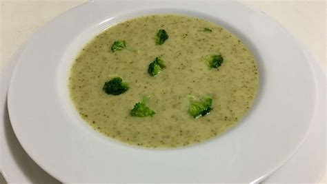 Sopa De Br Coli Receta Casera