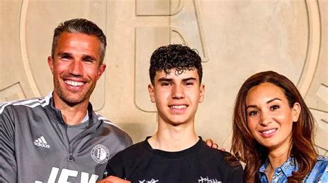 7 Football Legends With Wonderkid Sons As Robin Van Persie S Boy Signs