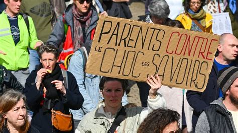 Des Manifestations Dans Toute La France Ce Samedi Contre La Réforme Du Choc Des Savoirs