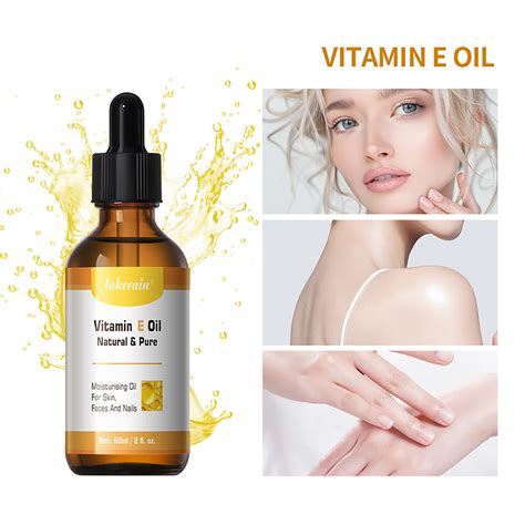 Vitamin E Oil 60ml Deeply Nourishing Facial Massage Oil For Intense