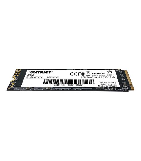 SSD M 2 NVME 256GB PATRIOT P300