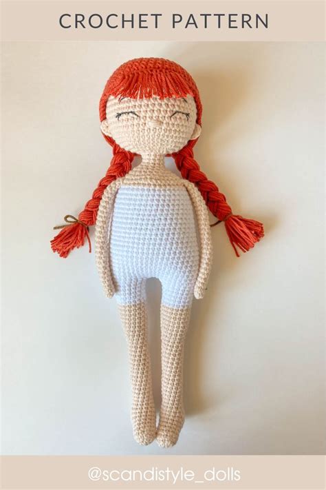 Basic Doll Body Crochet Pattern Amigurumi Tutorial For Basic Doll