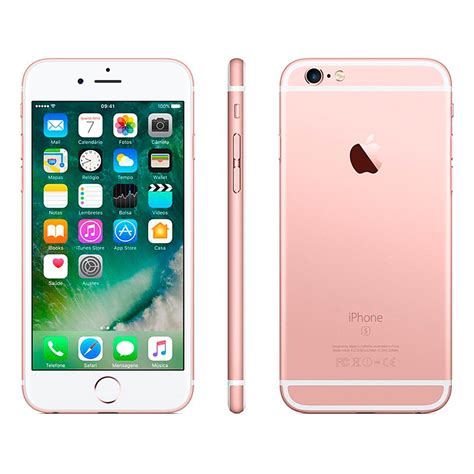 Apple iPhone 6s 64 Gb Rose Bateria 100% Impecável em Promoção | Ofertas ...