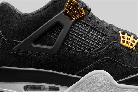 Air Jordan 4 Royalty Black Gold Release Date - Sneaker Bar Detroit