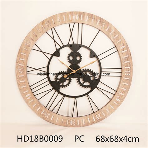 Metal Rustic Gear Wall Clock Wall Clock And Iron Clock Price