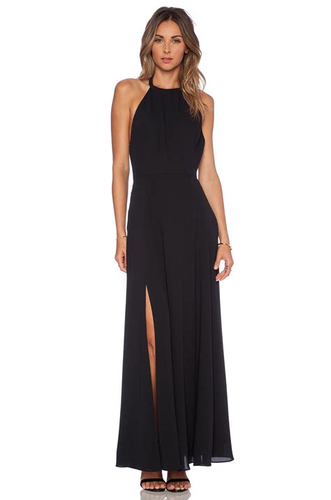 Nbd X Naven High Times Maxi Dress In Black At Revolveclothing