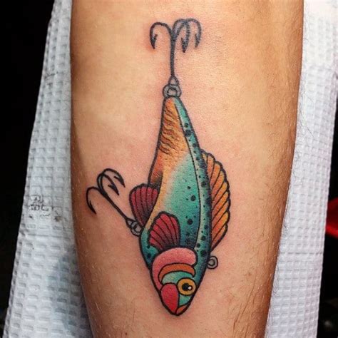 75 Fish Hook Tattoo Designs For Men Ink Worth Catching