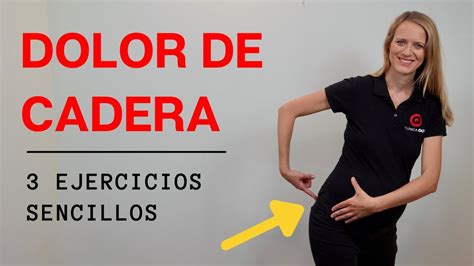 DOLOR DE CADERA 3 Ejercicios Sencillos Osteópata Alicante YouTube