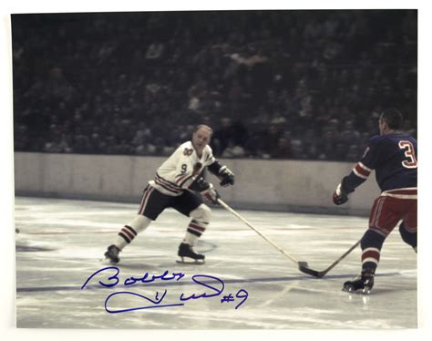 Lot Detail 1990s Bobby Hull Chicago Blackhawks Signed 11 X 14 Photo