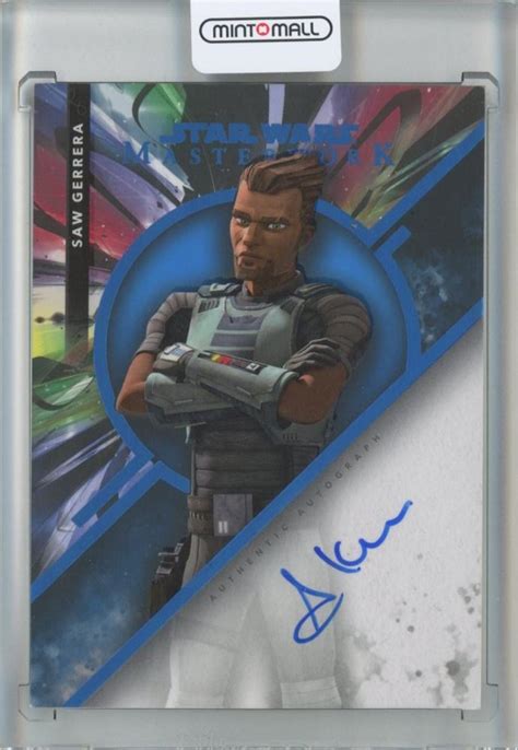 Mint Topps Star Wars Masterwork Andrew Kishino As