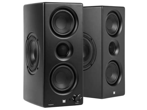 Monoprice Announces Monolith MTM 100 Watt Powered Desktop Speakers PC