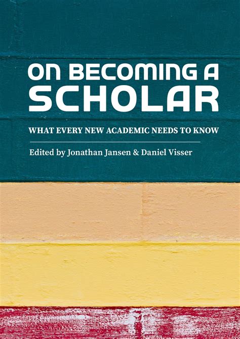 On Becoming a Scholar: What Every New Academic Needs to Know – African