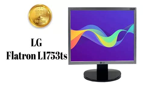 Monitor LG Flatron L1753t Lcd 17 Polegadas Parcelamento Sem Juros