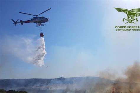 Oggi Incendi In Sardegna Elicotteri In Azione Su Tre Roghi