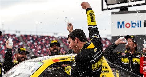 Enfinger Wins Truck Playoff Race At Talladega NASCAR