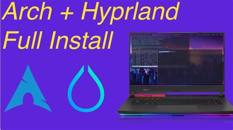 Arch Install And Hyprland Setup Youtube