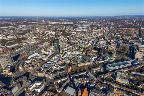 Luftaufnahme Dortmund Stadtansicht Des Innenstadtbereiches In