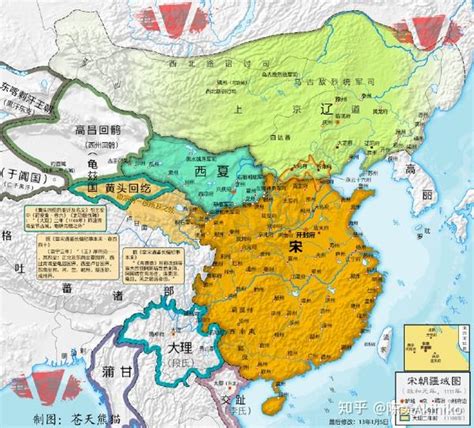 探源历史地图中的宋代陇右都护府 知乎